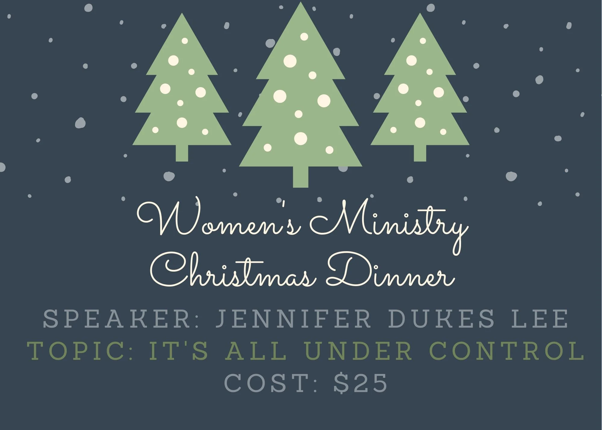 Women's Christmas Dinner