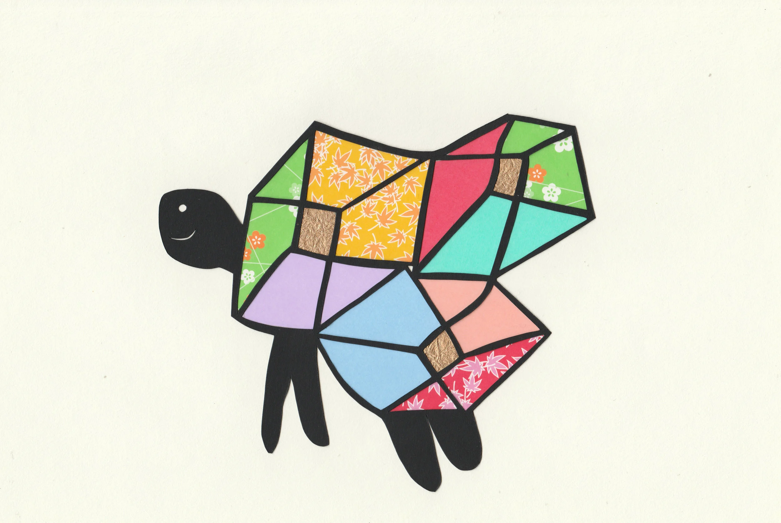 “Cube Turtle” 2018. Based on a child’s original sketch.