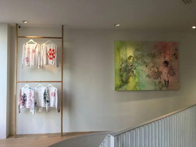 Installations, Inauguration de la boutique Agnès b. Beaumarchais