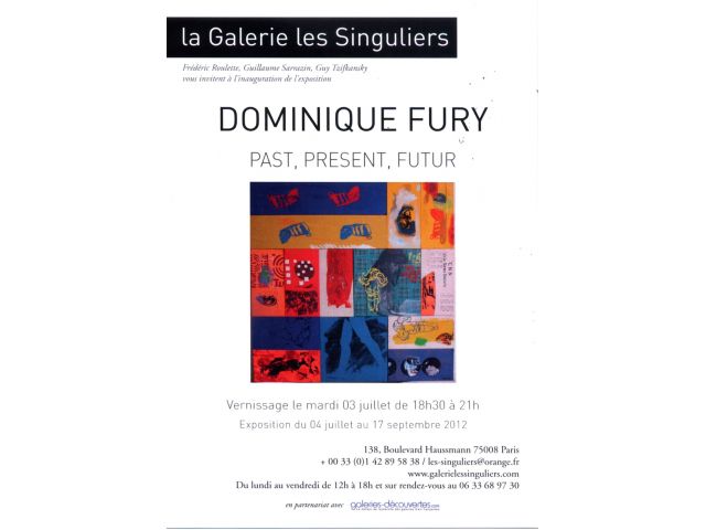 Past, present, futur, Galerie les Singuliers