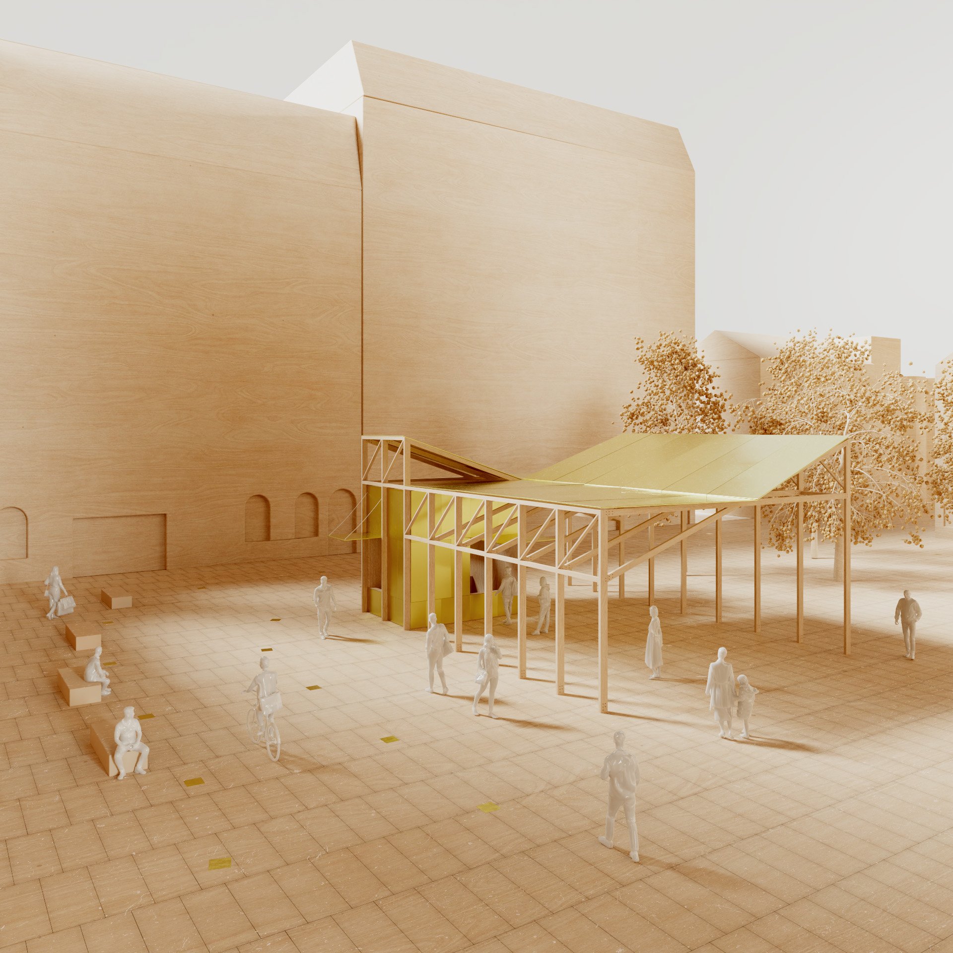 OGU Architects_Blackstaff Square Model_DAY_cyanotype media.jpg