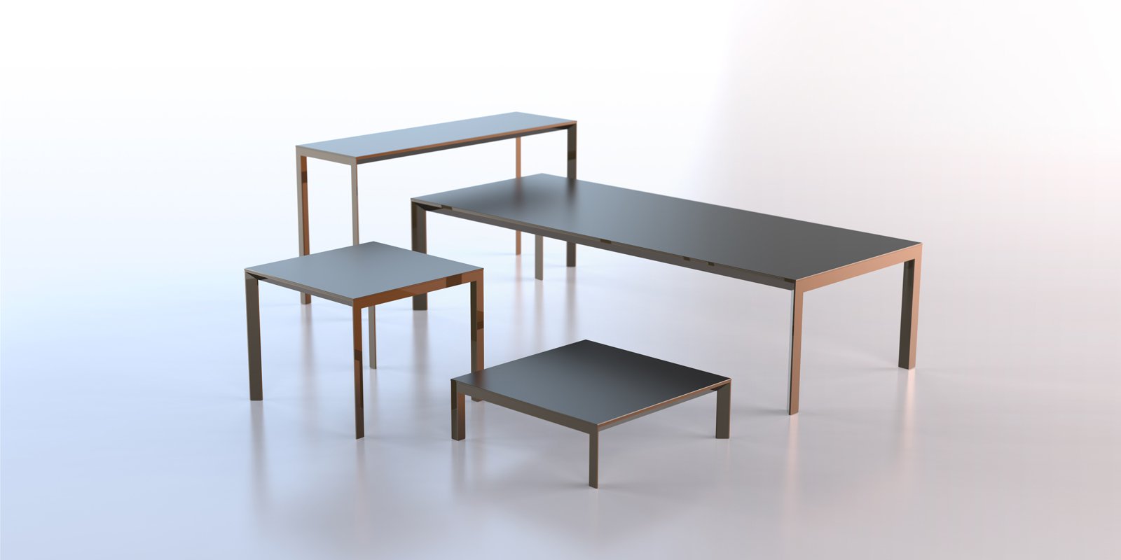 Frame Aluminium Table