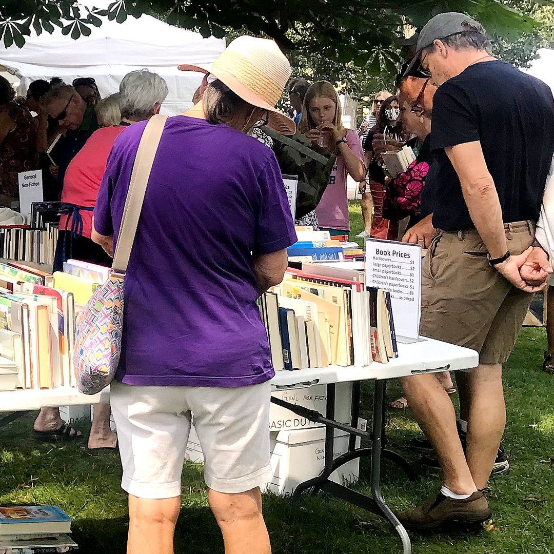 Used Book Sale at the Fair