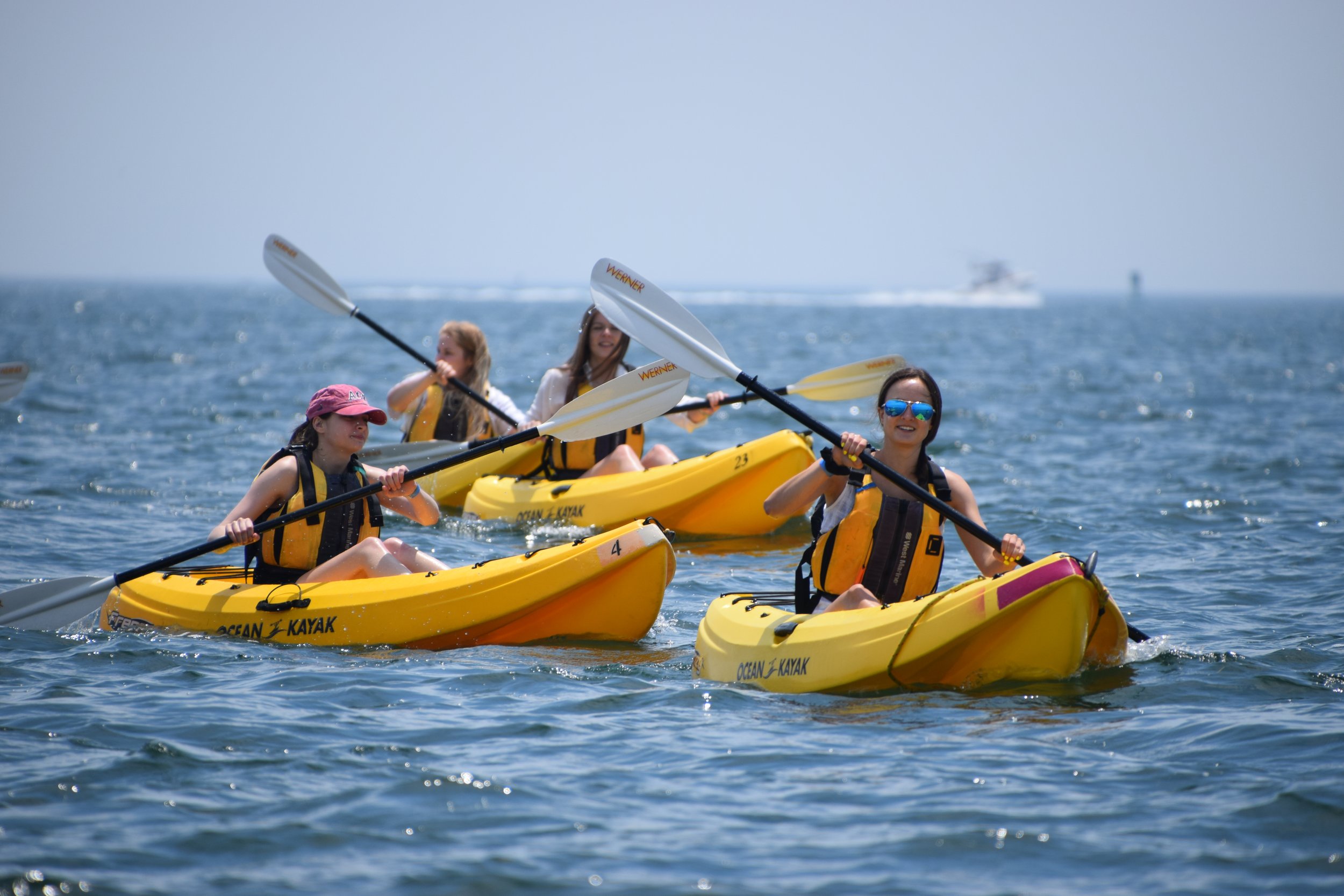 Kayak, fish, sail, or paddleboard with New England Science &amp; Sailing (photo courtesy of NESS)
