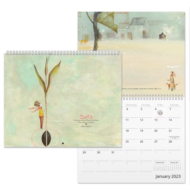 Illustrated greeting cards &amp; calendars by Sacred Bee