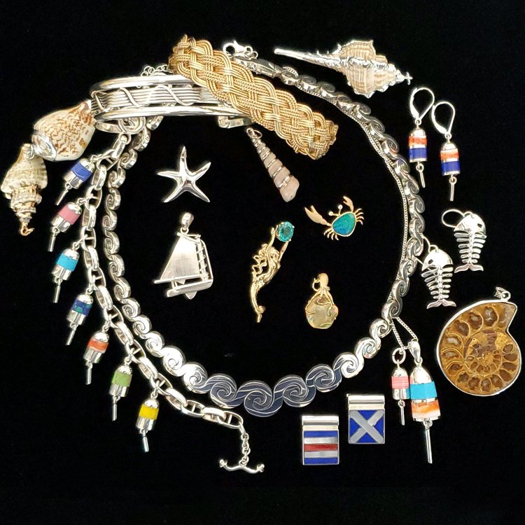 Nautical jewelry at Stonington Jewelry at Cannon Square