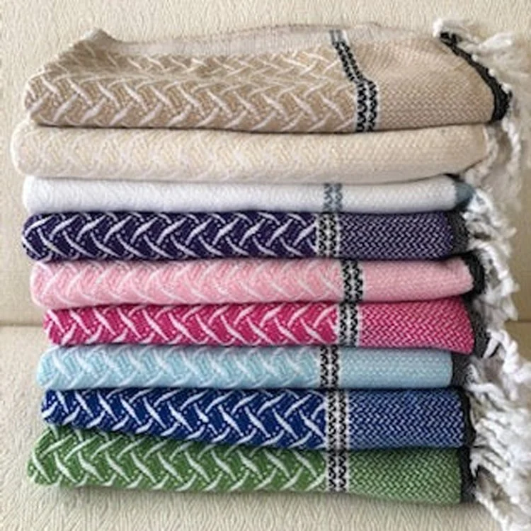 Turkish Hand Towels at Yali Stonington