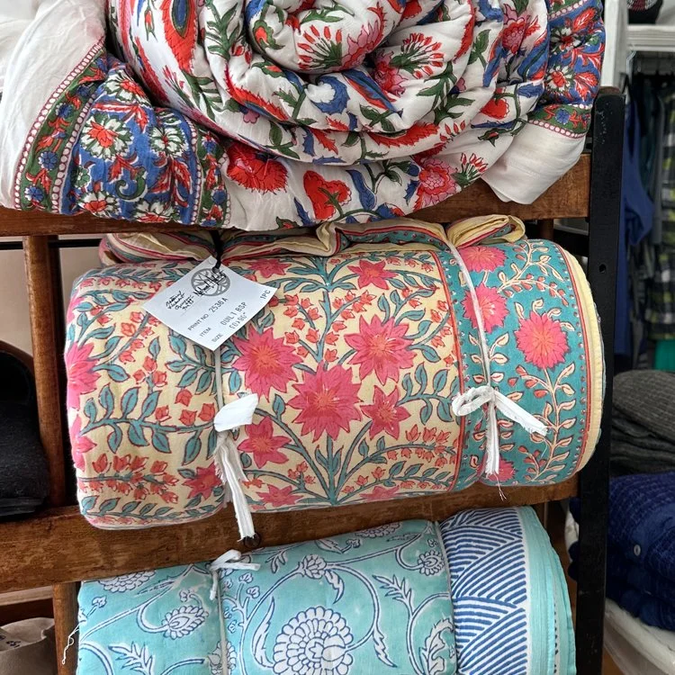 Beautiful Bedding at Indigo Bleu