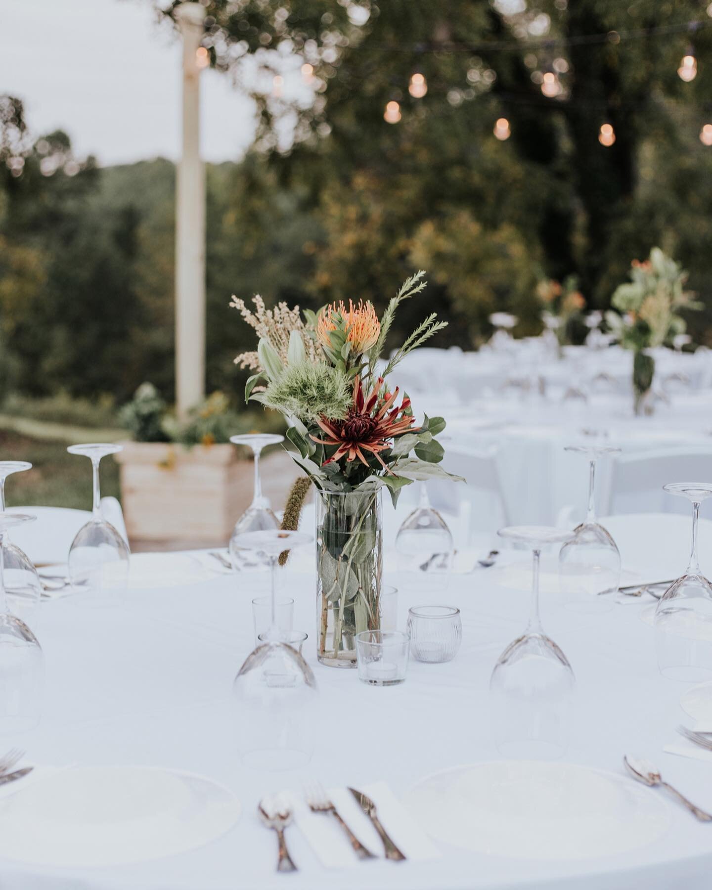 Did you know that we set up for your rehearsal? We make sure the tables and chairs are placed perfectly to accommodate your needs. We make sure our white table cloths are pressed and looking their best! We want everything perfect for your PERFECT wed