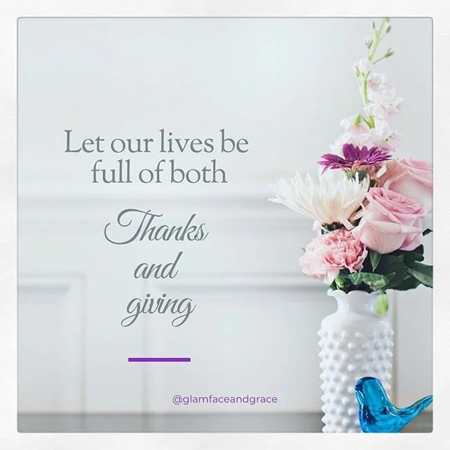 Happy Thanksgiving from our family to yours!! Hope it is a day of both &quot;thanks&quot; and &quot;giving&quot;.