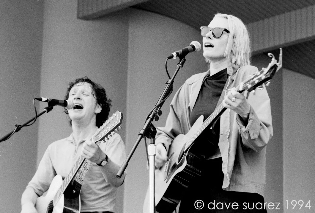 Tanya Donnely and Glenn Tilbrook