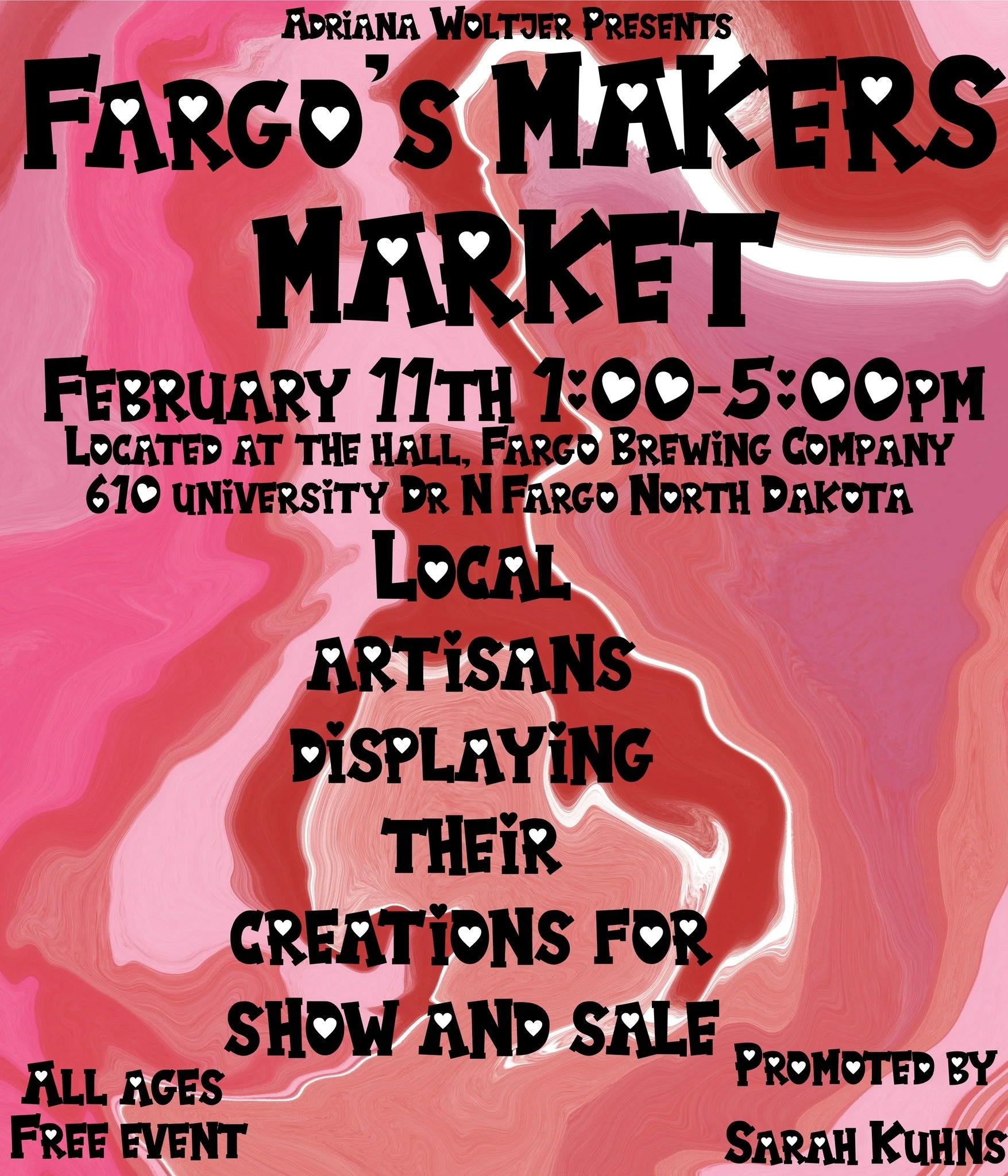 Fargo's Makers Market Presented by Adriana Woltjer — FARGO BREWING COMPANY