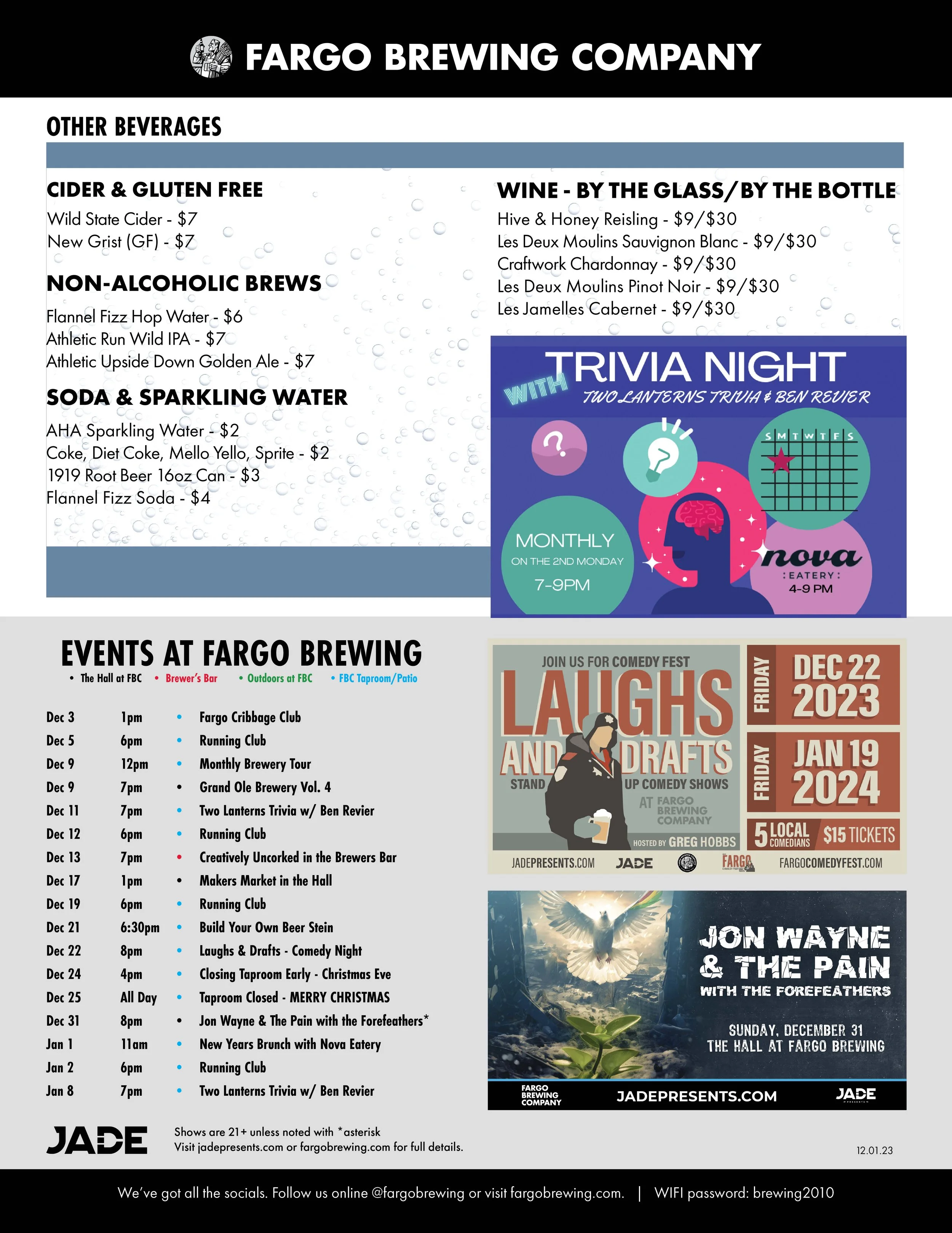 Brewery Home — FARGO BREWING COMPANY