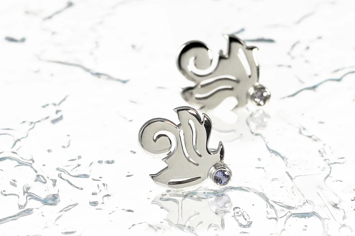 New Photography - Silver on a White Background