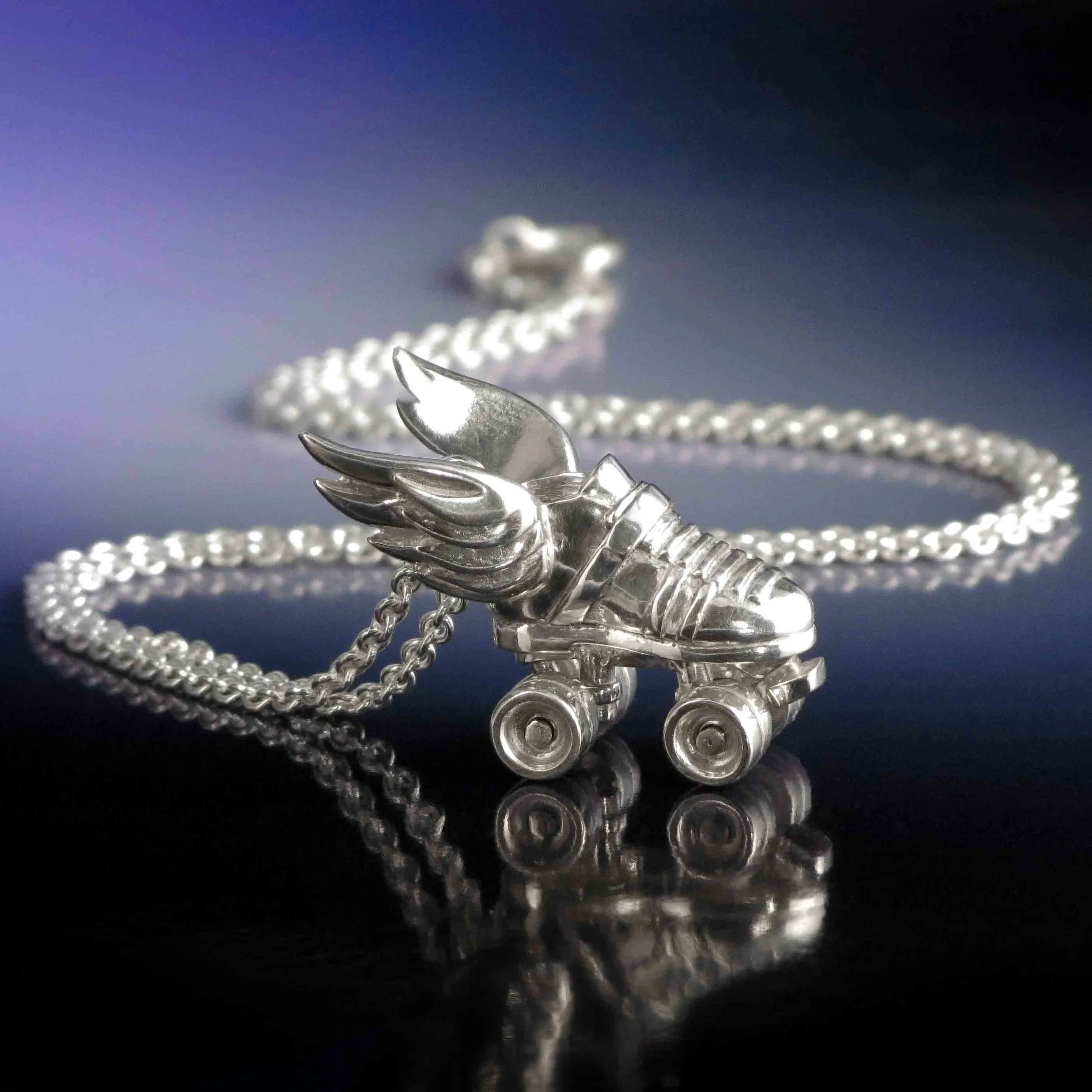 A Small Shiny Roller Skate