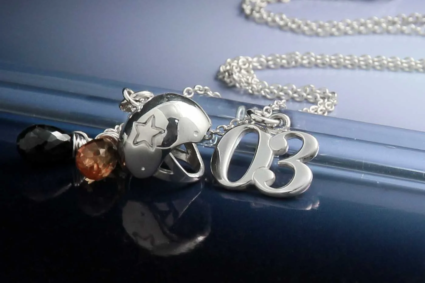 Custom Jammer Helmet with Skate Numbers