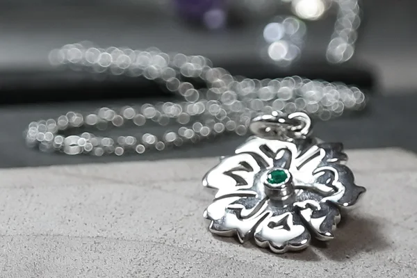 Custom Flower and Sun Pendants