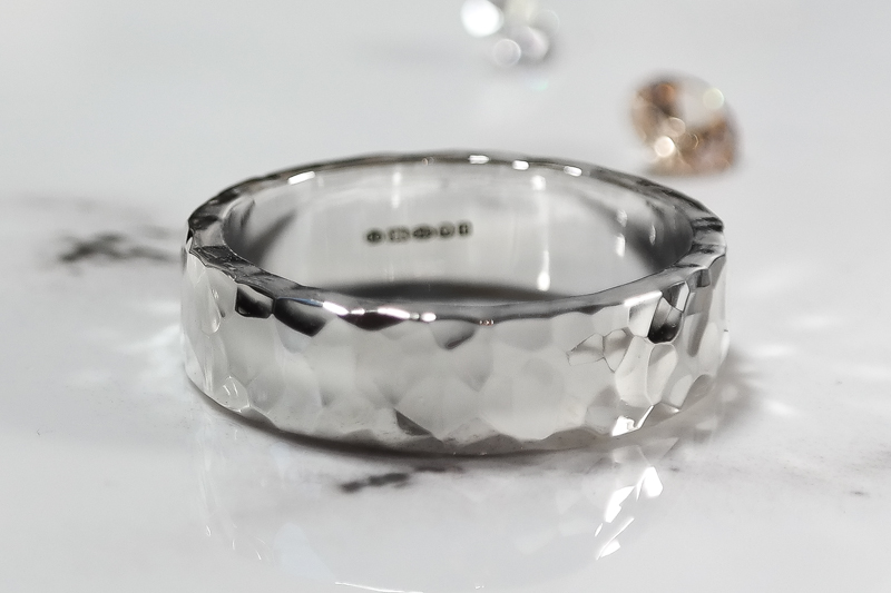 Textured Wedding Ring