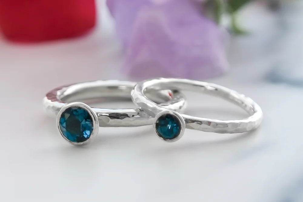 Matching Engagement Ring Set