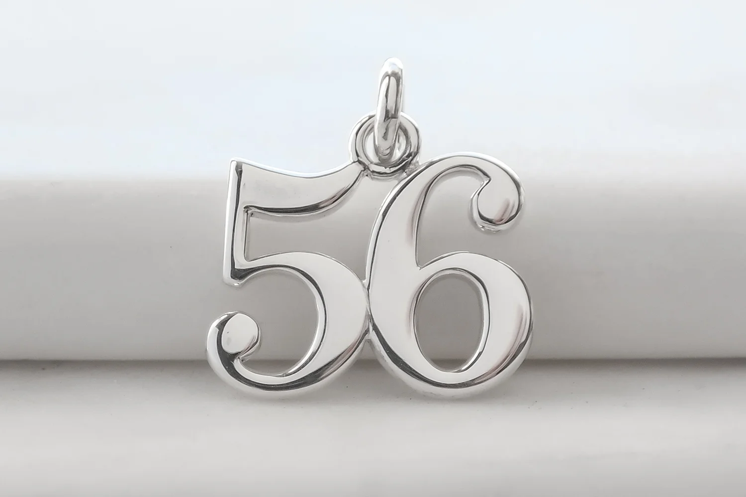 Custom Silver Roller Derby Skate Number