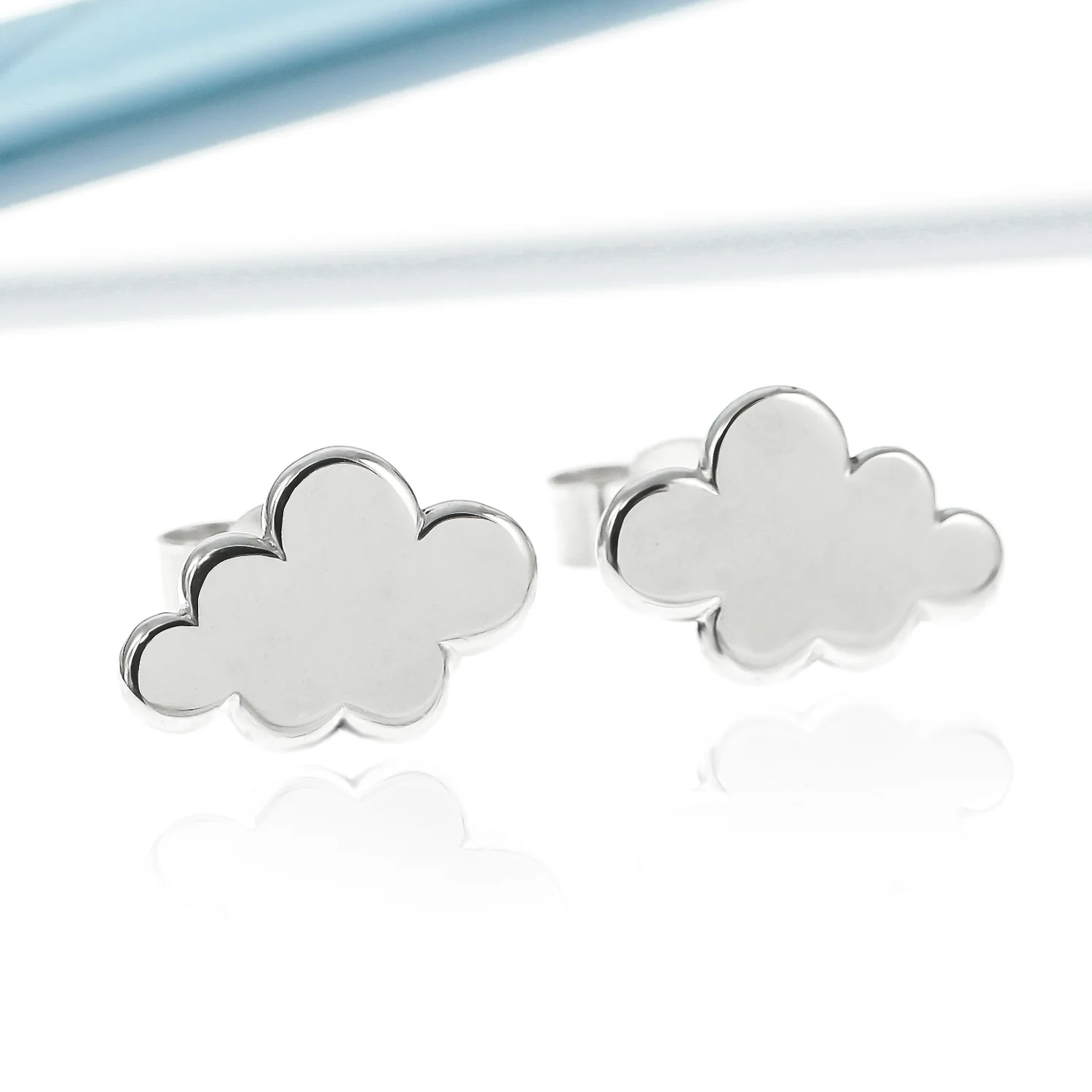 Cloud Stud Earrings