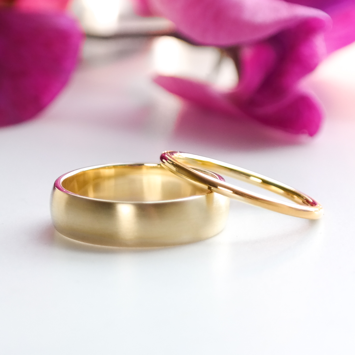 Handmade eco-gold-wedding-rings