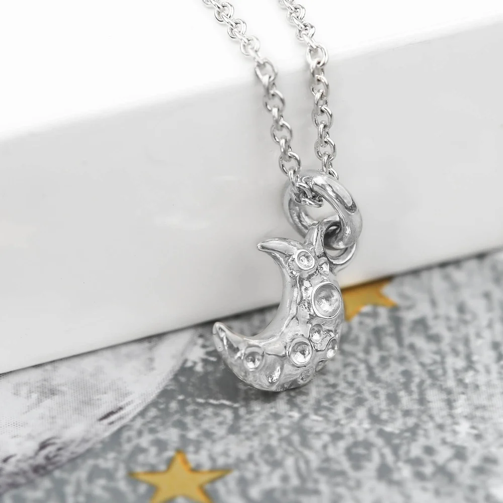 Mini Crescent Moon Necklace — Lauren Grace Jewellery