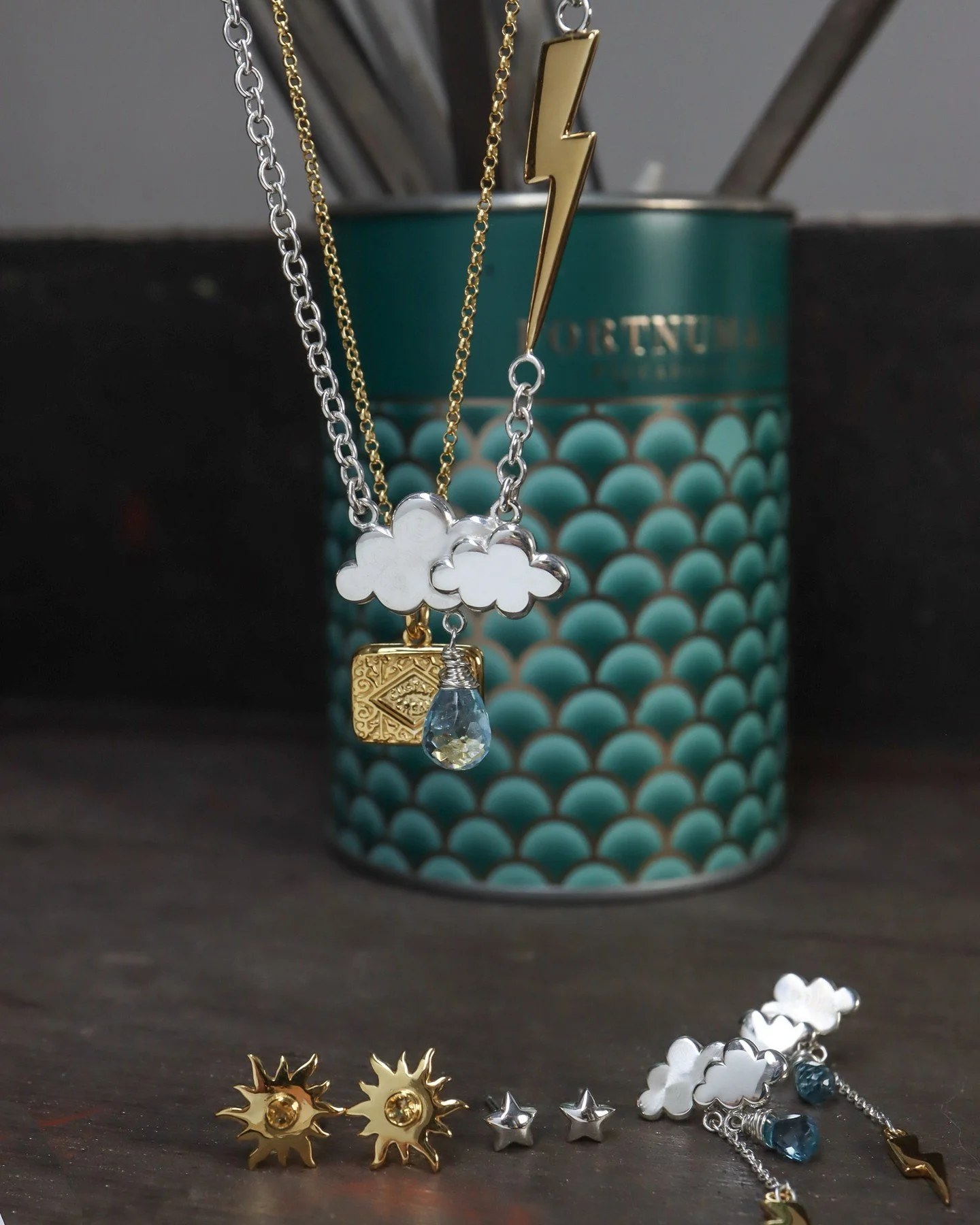 Last of my current batch of orders heading off in the post before I swap rainclouds and thunderstorms for a week of pure sunshine holiday vibes ☀️.

If anyone needs me, I'll be on a sun longer with an aperol spritz pretending emails don&rsquo;t exist