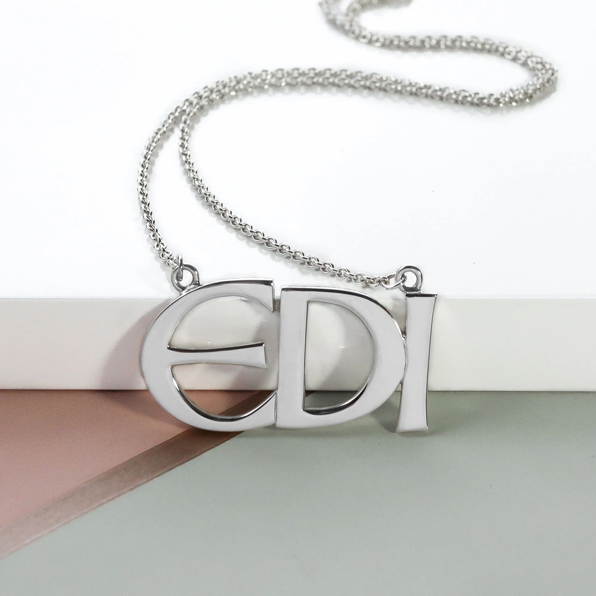 Bespoke Edinburgh Initial Necklace
