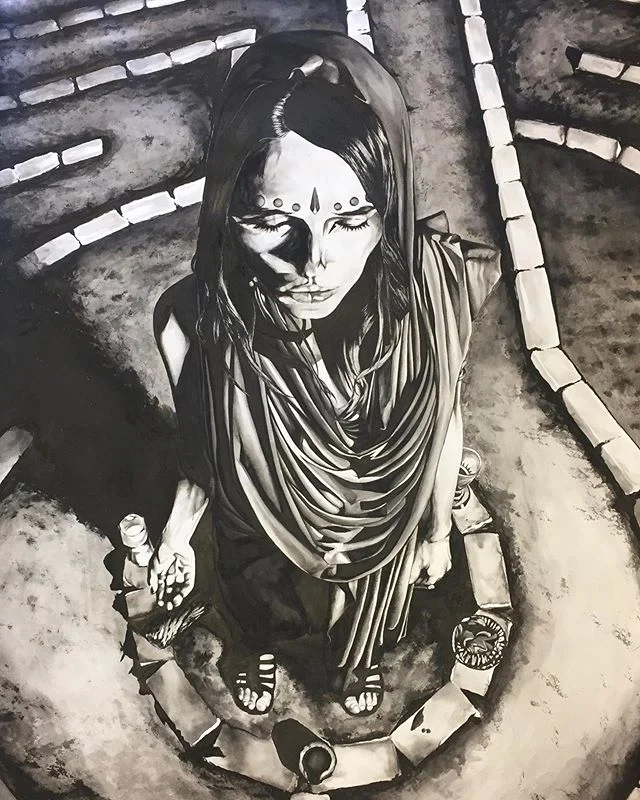 🙏🏼 Thank you for an amazing first day of EAST❣️ It was so nice to see familiar faces and also to meet new friends and fellow artists!  #Highvibes and #synchronicities abound during EAST ✨💫✨ and the conversations are always top notch 👍🏽👽💞🧠🐘⚡️