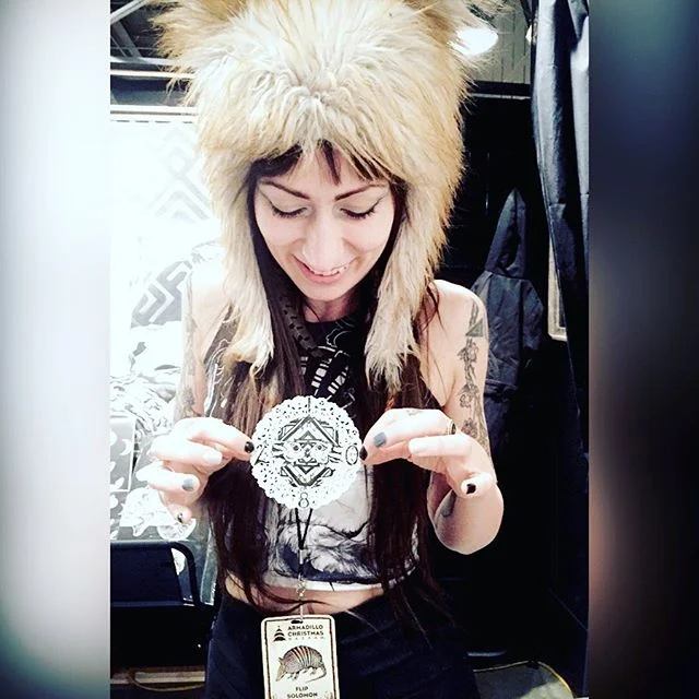 🥰 Being back at the @armadillobazaar is giving me alllllll the feels 💞💓💞 Magic abounds here ✨ and Falling In Love 🏹 at the Armadillo is a Real Life Thing 💘 (I seen it!! 👀) Reuniting with this tribe every year feels like coming home 💗 By Decem