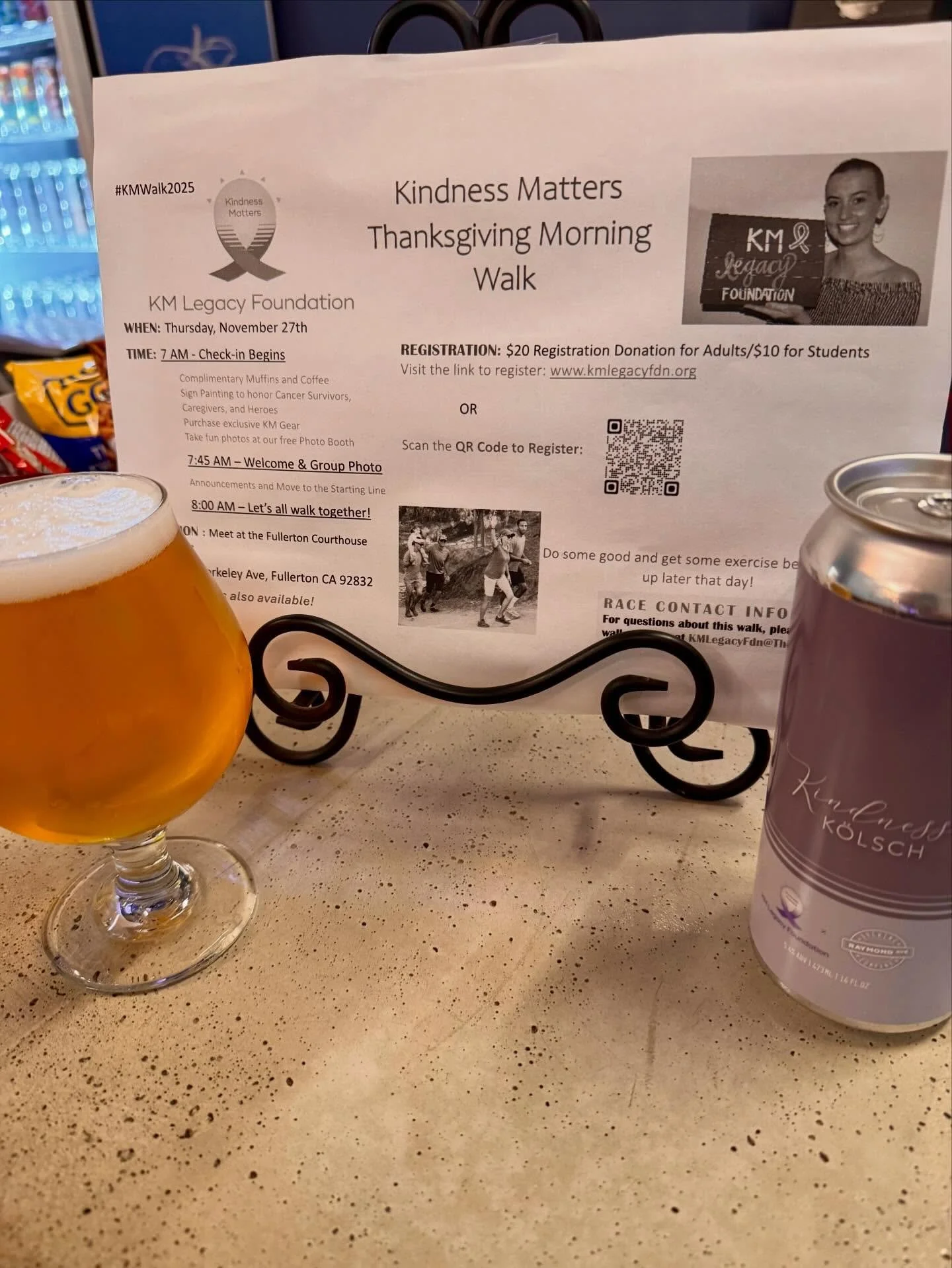 Grab some Kindness K&ouml;lsch from @raymondavenuebrewing for your Thanksgiving celebrations!  On tap or canned to go. Cheers!