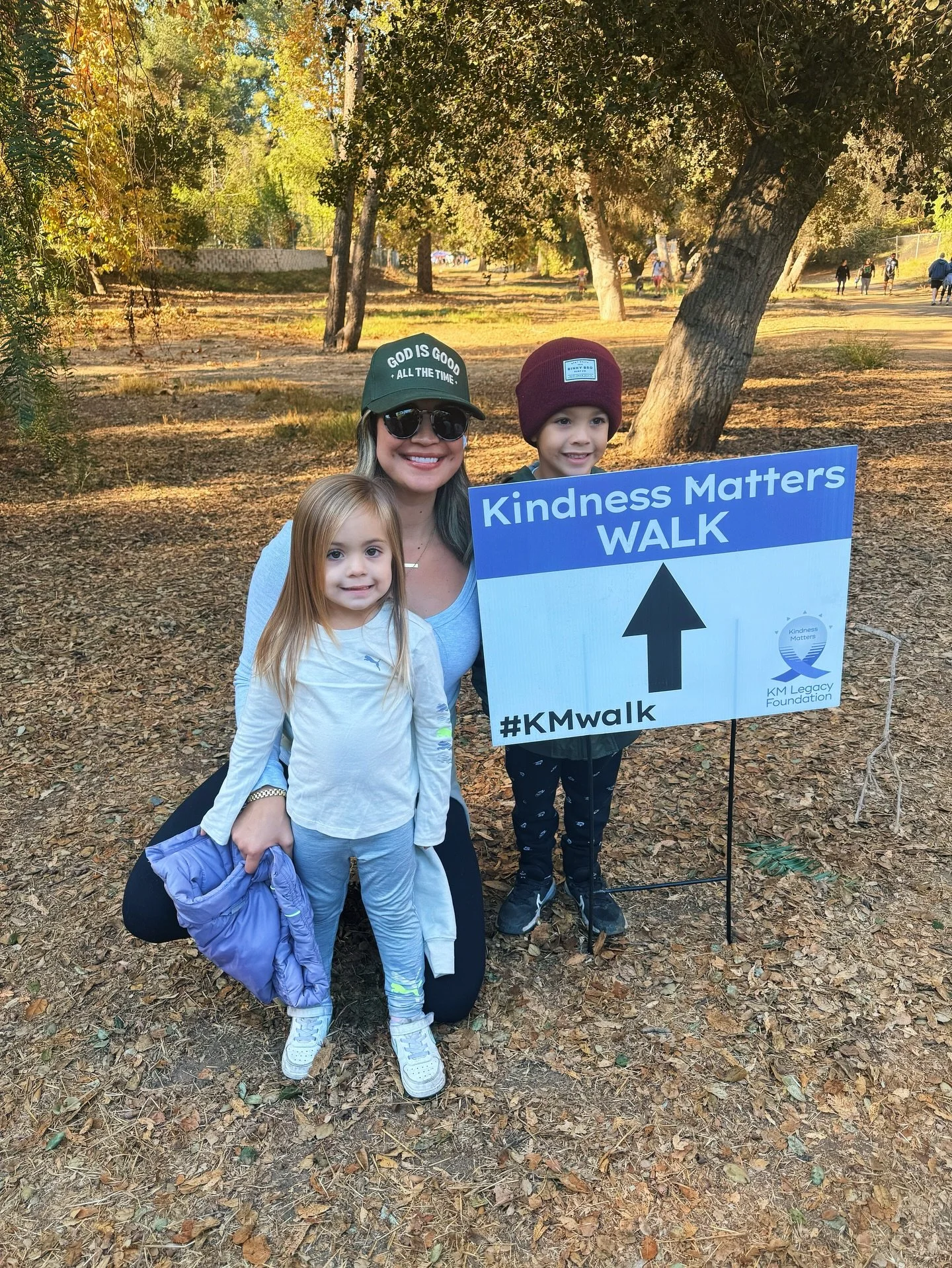 9 years strong 💜 Come walk with us this Thanksgiving morning, registration is OPEN NOW - link in bio. See you on 11/27! #kmwalk2025