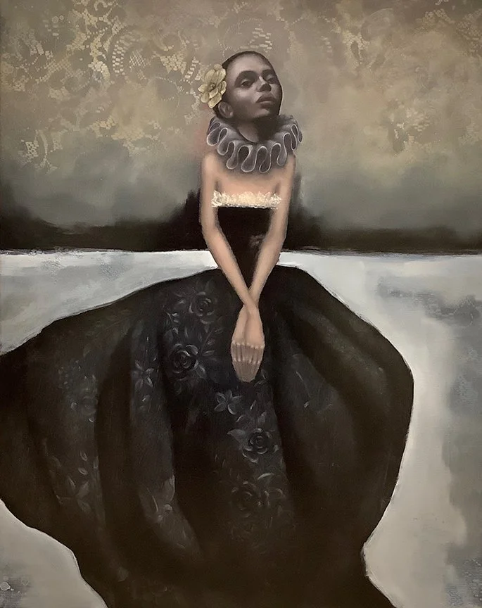   L’Etoile , 32×25, oil on panel $3250 