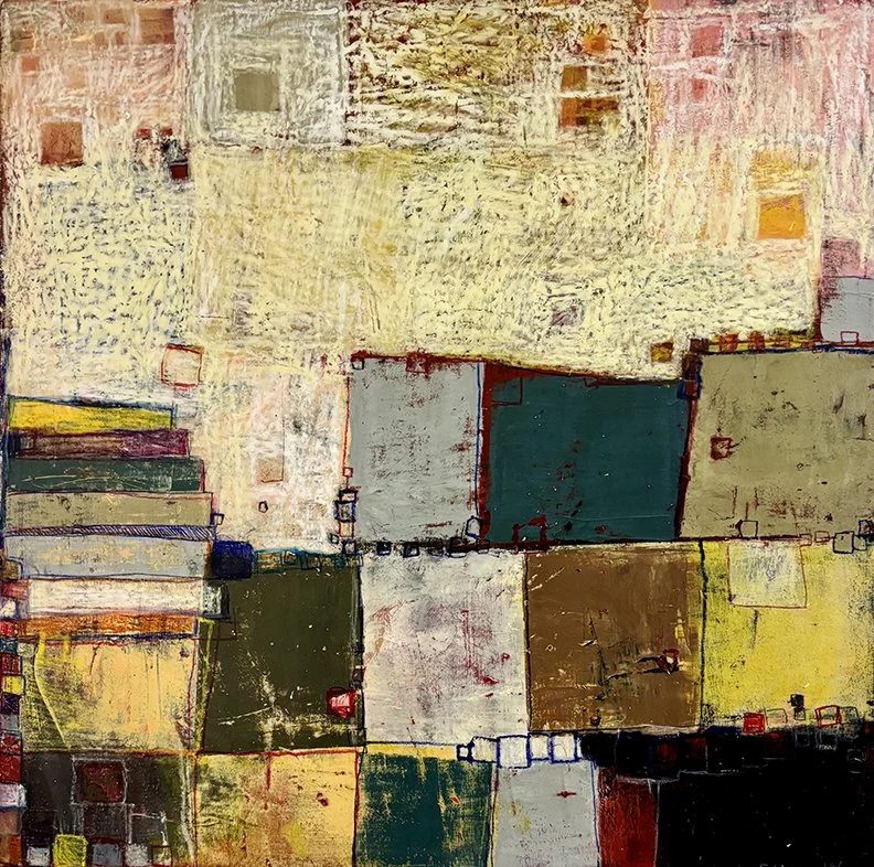   Threshold,  16×16, acrylic on panel, $695 