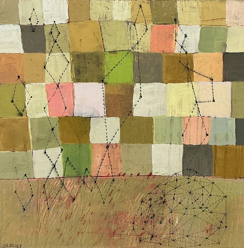   Vivid Sequence,  16×16, acrylic on panel, $695 