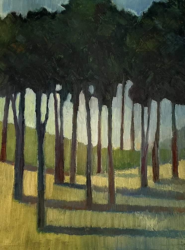   Stand , 13×10, oil on panel, $650 SOLD 