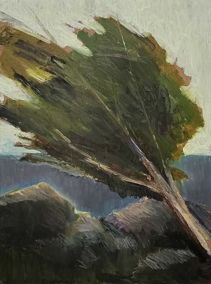   Sway , 13×10, oil on panel, $650 