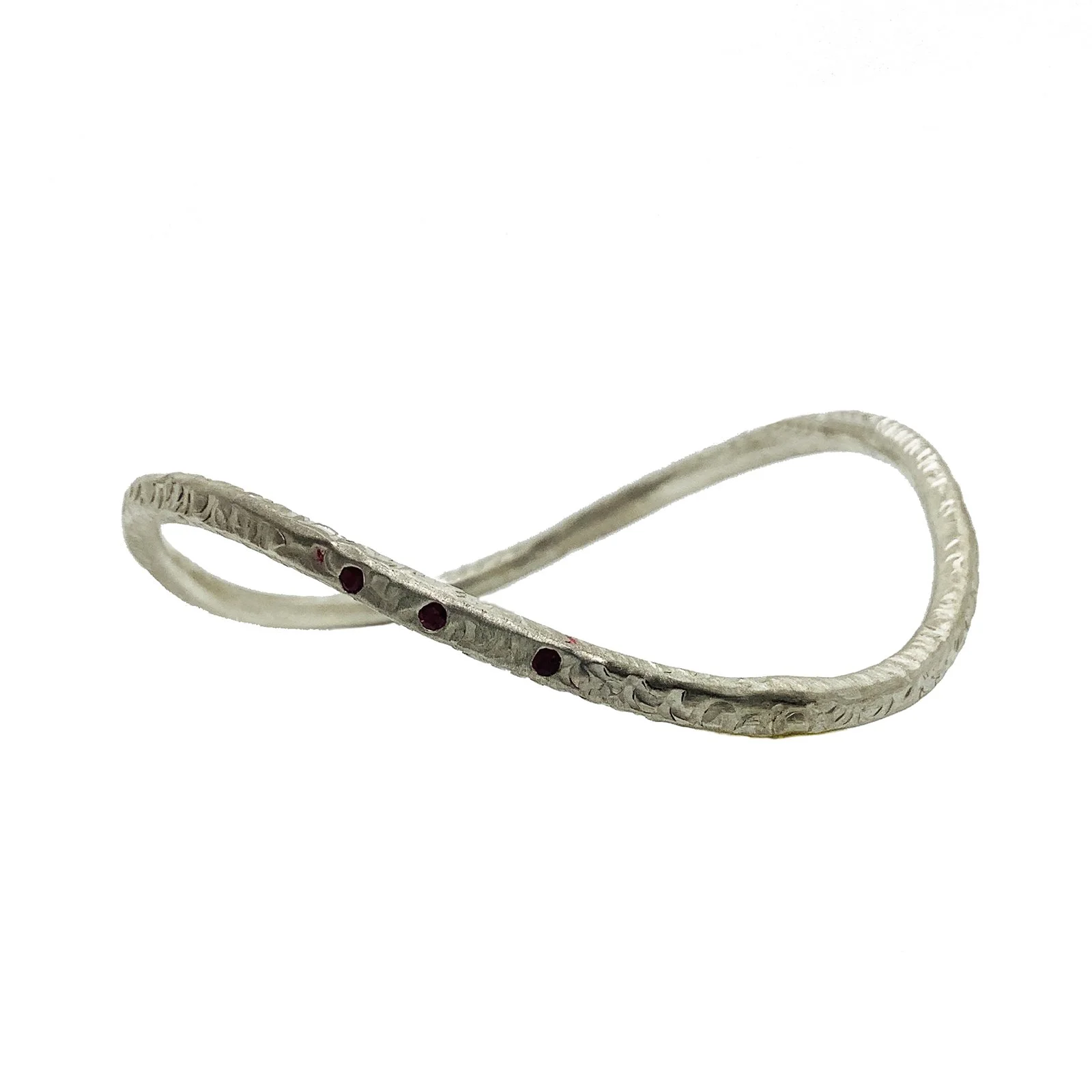 "Tatoosh" Ruby Bracelet by Betty Jager