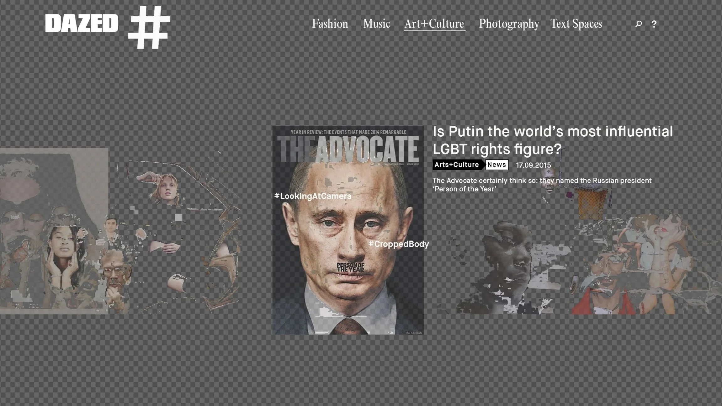  WebGL interface | “Arts &amp; Culture” Timeline 