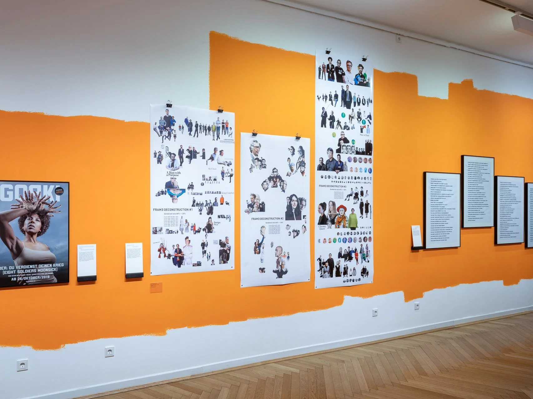   Exhibited  2025 Frame 2025, iteration of Mediated Bodies* 2023 The F word: Guerrilla Girls and Feminist Graphic Design, Museum für Kunst und Gewerbe, Hamburg; curated by Dr. Julia Meer     Presented    2025  Disobedience, Keynote, 37th ACUADS Confe
