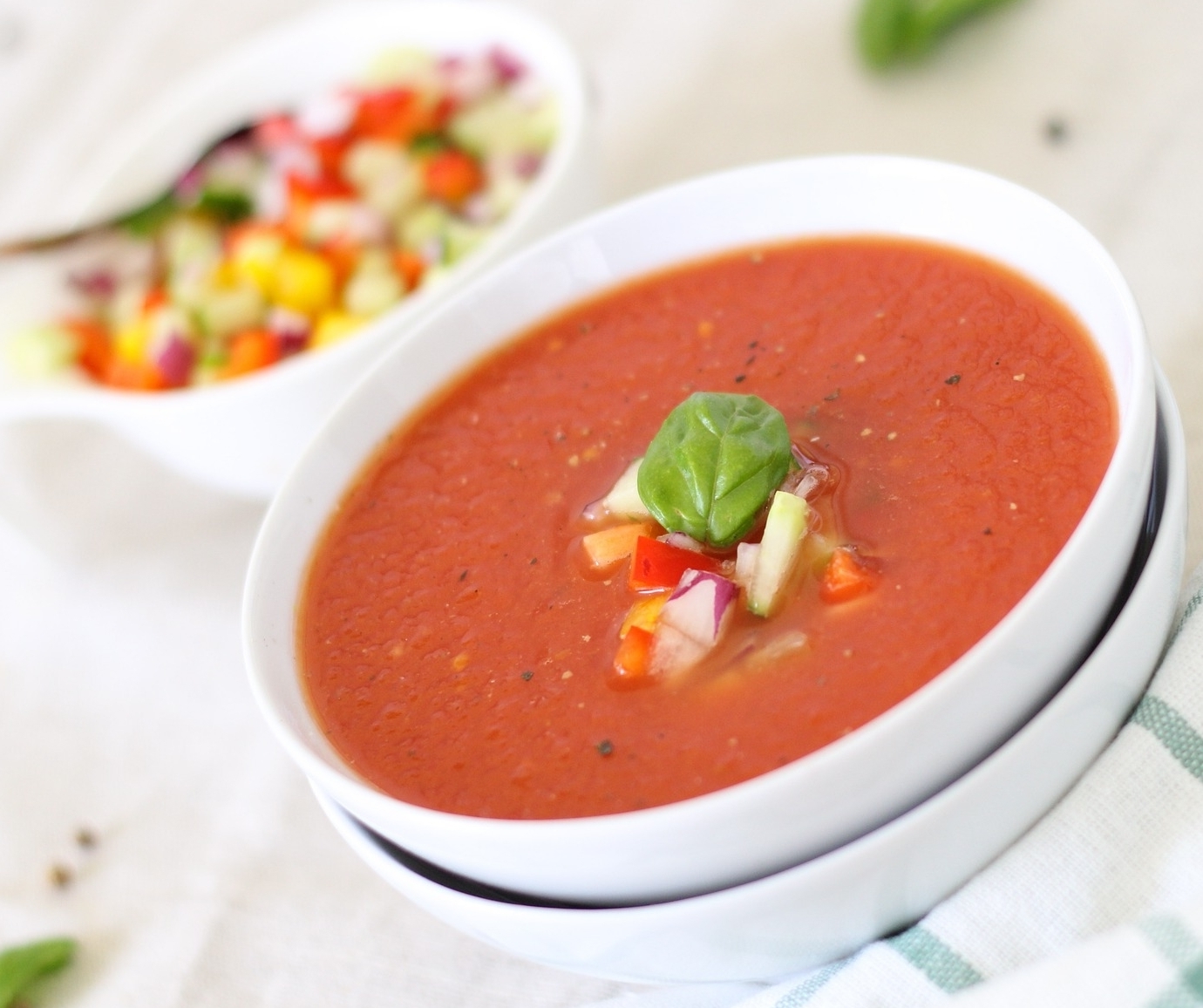 No-fuss gazpacho soup