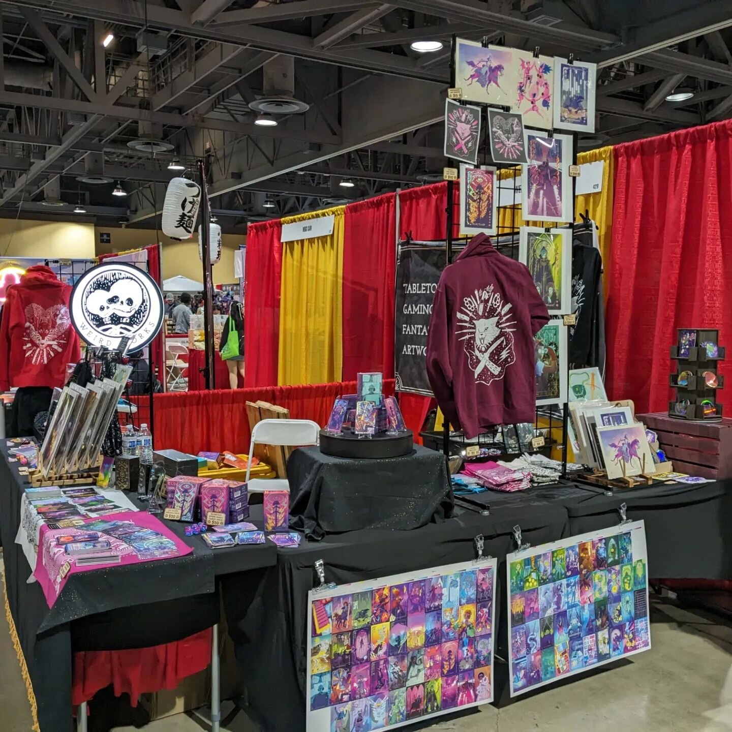 We're all set up at Anime LA stop by our booth 429!