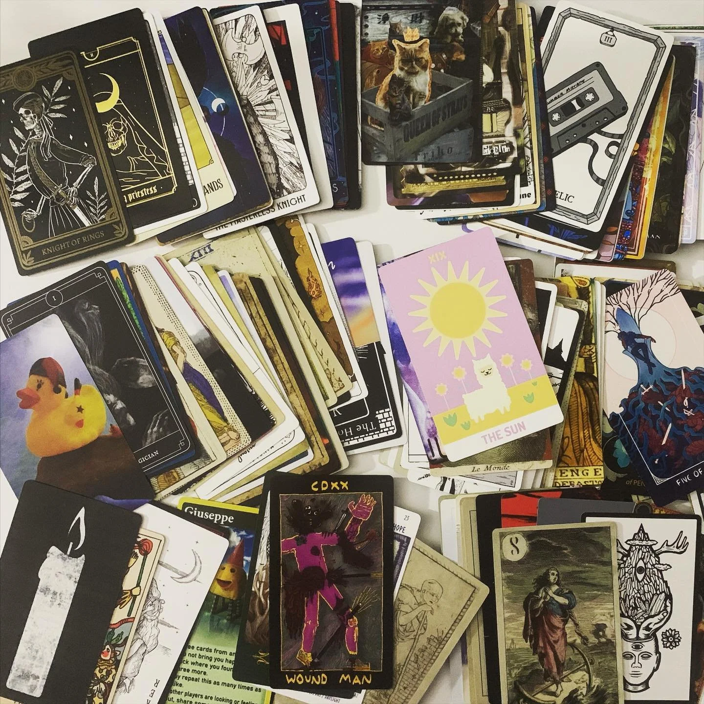 Alleyman's Tarot Deck ✦ (w/Guide Book)