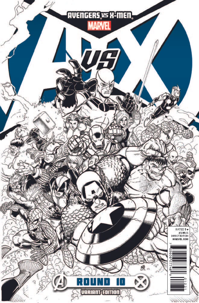 Avengers Vs. X-men #10 Variant Cover — ART BY CANUCKS