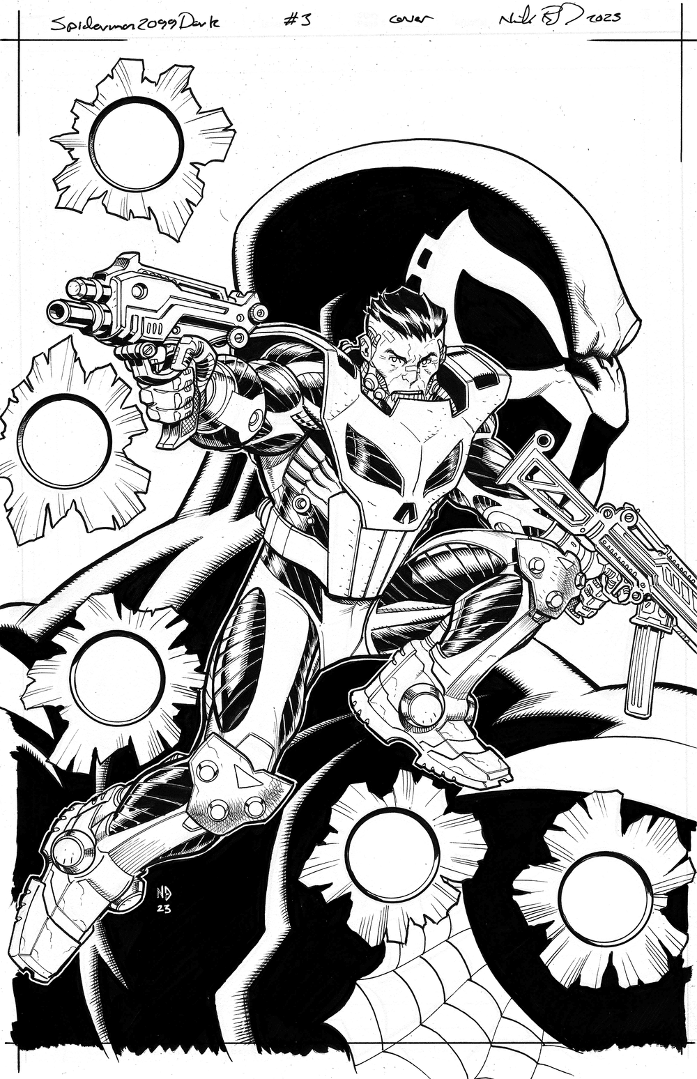 Spider Man 2099 Coloring Pages