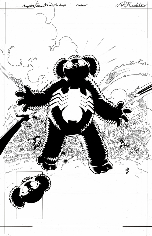 Nick Bradshaw | *NEW COVER* Venom #250 Muppet Variant | Art by Canucks