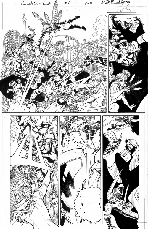 Nick Bradshaw | Marvel Swimsuit Special #1 - Page # 11 | Art by Canucks
