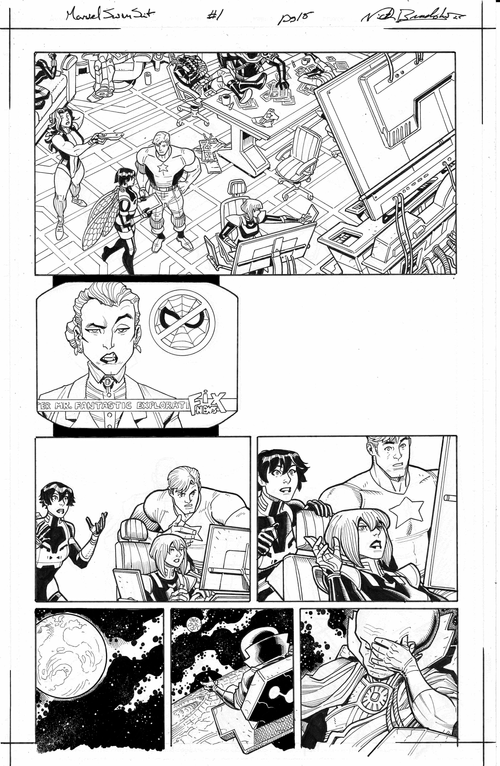 Nick Bradshaw | Marvel Swimsuit Special #1 - Page # 15 | Art by Canucks