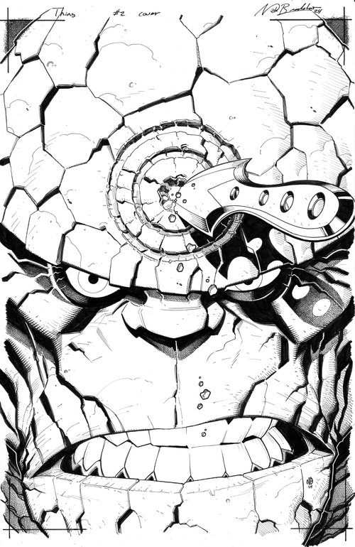 Nick Bradshaw | The Thing #2 | Art by Canucks